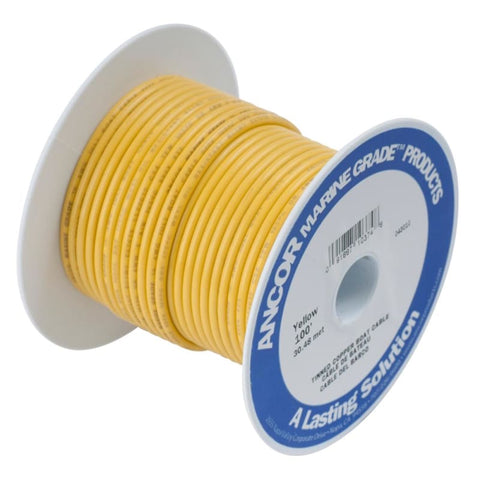 Ancor Yellow 8 AWG Battery Cable - 25’ [111902] Brand_Ancor, Electrical, Electrical | Wire Wire CWR