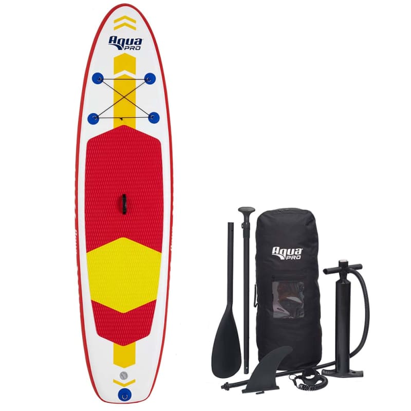 Aqua Leisure 10 Inflatable Stand-Up Paddleboard Drop Stitch w/Oversized Backpack f/Board Accessories [APR20925] Brand_Aqua Leisure,