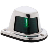 Attwood 1-Mile Deck Mount Green Sidelight - 12V - Stainless Steel Housing [66319G7] 1st Class Eligible, Brand_Attwood Marine, Lighting,