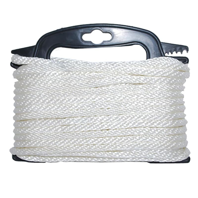 Attwood Braided Nylon Rope - 3/16 x 100’ - White [117553-7] Anchoring & Docking, Anchoring & Docking | Rope & Chain, Brand_Attwood Marine