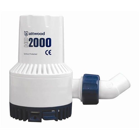 Attwood HD2000 Heavy Duty Bilge Pump - 24V 2000 GPH [4770-4] Brand_Attwood Marine, Marine Plumbing & Ventilation, Marine Plumbing &