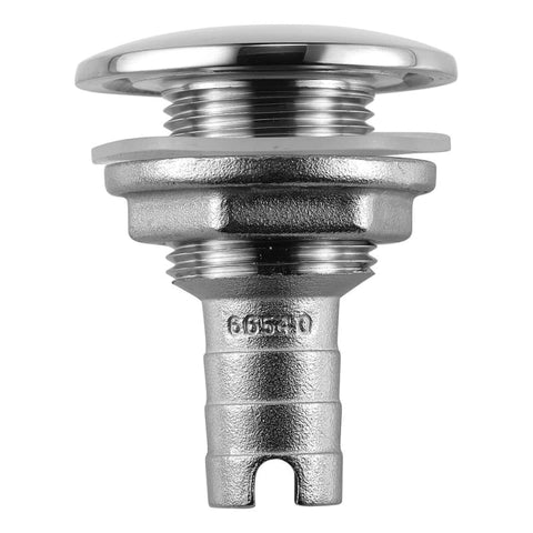 Attwood Stainless Steel Thru-Hull Short Straight Barbed - 3/4 Inner Diameter [66541-3] Brand_Attwood Marine, Marine Plumbing & Ventilation,