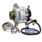 Balmar Alternator 100 AMP Kit 12V 3.15 Dual Foot Saddle K6 Pulley Regulator Temp Sensor [60-YP-MC-100-K6] Brand_Balmar, Electrical,
