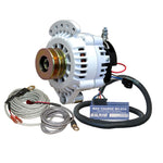 Balmar Alternator 120 AMP 12V 1-2 Single Foot Spindle Mount Dual Vee Pulley Regulator Temp Sensor [621-VUP-MC-120-DV] Brand_Balmar,