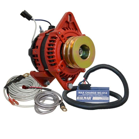 Balmar Alternator 3.15 Dual Foot Saddle Dual V Pulley Regulator Temp Sensor - 170A Kit - 12V [XT-DF-170-DV-KIT] Brand_Balmar Electrical