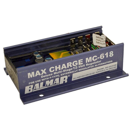 Balmar Max Charge MC618 Multi-Stage Regulator w/o Harness - 12V [MC-618] 1st Class Eligible, Brand_Balmar, Electrical, Electrical |
