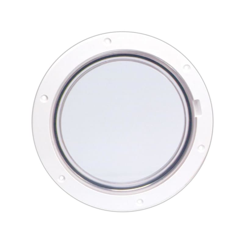 Beckson 6 Clear Center Pry-Out Deck Plate - White [DP61-W-C] 1st Class Eligible, Brand_Beckson Marine, Marine Hardware, Marine Hardware | 
