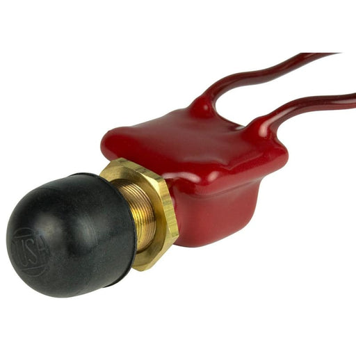BEP 2-Position SPST PVC Coated Push Button Switch - OFF/(ON) [1001506] 1st Class Eligible, Brand_BEP Marine, Electrical, Electrical |