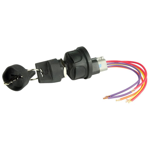 BEP 4-Position Sealed Nylon Ignition Switch - Accessory/OFF/Ignition Accessory/Start [1001603] 1st Class Eligible, Brand_BEP Marine,