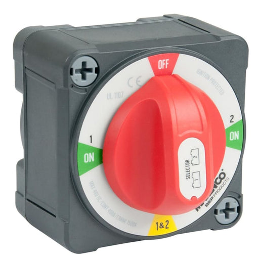 BEP Pro Installer 400A EZ-Mount Battery Selector Switch (1-2-Both-Off) [771-S-EZ] Brand_BEP Marine, Electrical, Electrical | Battery