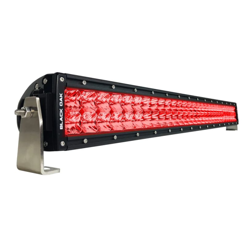 Black Oak Curved Double Row Combo Red Predator Hunting 30 Light Bar - Black [30CR-D3OS] Brand_Black Oak LED, Lighting, Lighting | Light Bars