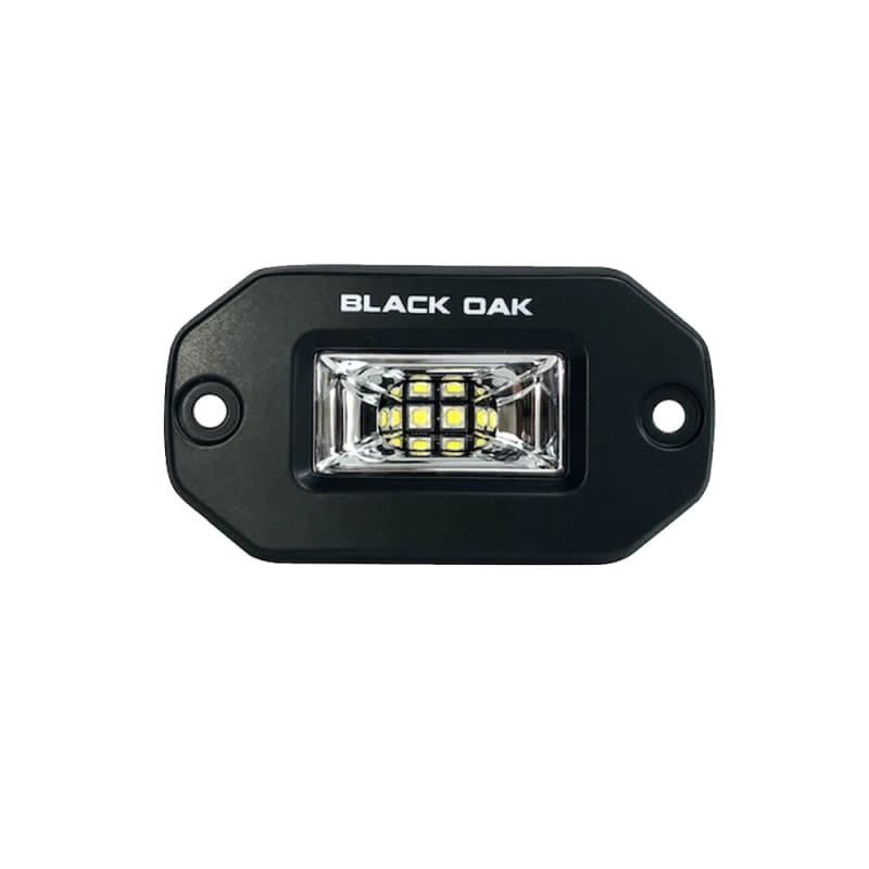 Black Oak Pro Series 2 Flush Mounted Scene Light - Black [2FSLB-S] Brand_Black Oak LED, Lighting, Lighting | Flood/Spreader Lights