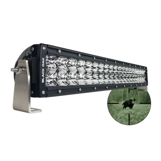 Black Oak Pro Series Double Row Combo Infrared 20 940nm Light Bar - Black [20IR-940] Brand_Black Oak LED, Lighting, Lighting | Light Bars