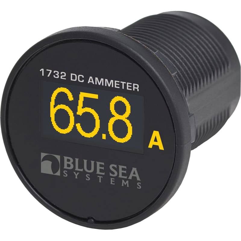 Blue Sea 1732 Mini OLED Ammeter [1732] 1st Class Eligible, Brand_Blue Sea Systems, Electrical, Electrical | Meters & Monitoring Meters & 