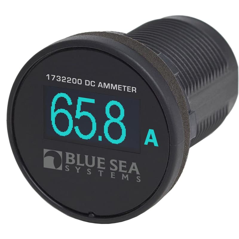 Blue Sea 1732200 Mini OLED Ammeter - Blue [1732200] Brand_Blue Sea Systems, Electrical, Electrical | Meters & Monitoring Meters & Monitoring