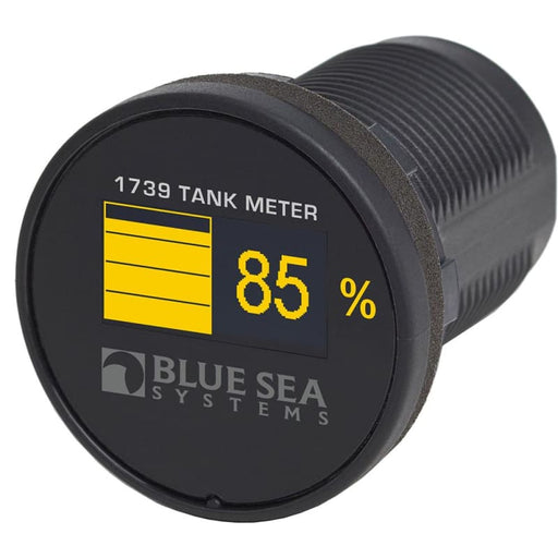 Blue Sea 1739 Mini OLED Tank Meter - Yellow [1739] Brand_Blue Sea Systems, Electrical, Electrical | Meters & Monitoring Meters & Monitoring 