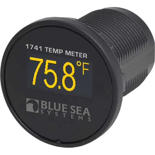 Blue Sea 1741 Mini OLED Temperature Meter [1741] 1st Class Eligible, Brand_Blue Sea Systems, Electrical, Electrical | Meters & Monitoring 
