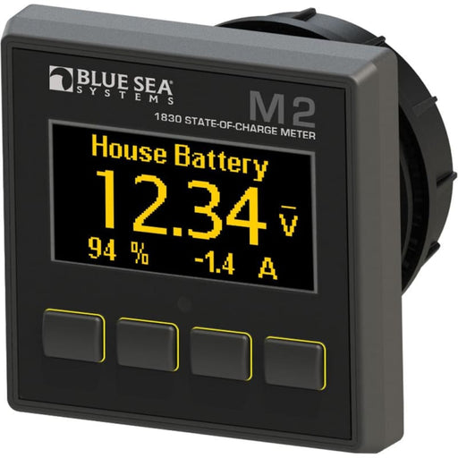 Blue Sea 1830 M2 DC SoC State of Charge Monitor [1830] Brand_Blue Sea Systems, Electrical, Electrical | Meters & Monitoring Meters & 