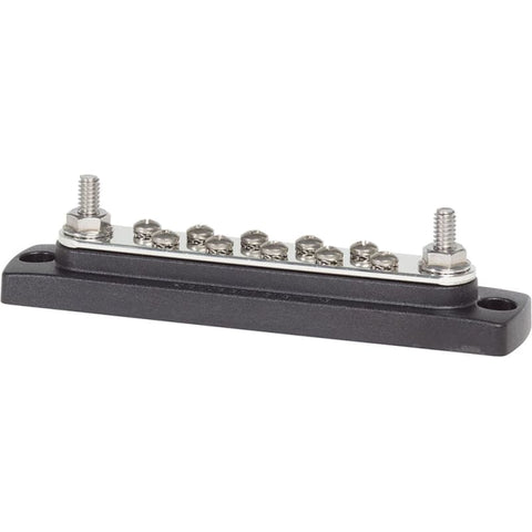 Blue Sea 2301 150AMP Common BusBar 10 x #8-32 Screw Terminal [2301] 1st Class Eligible, Brand_Blue Sea Systems, Connectors & Insulators, 