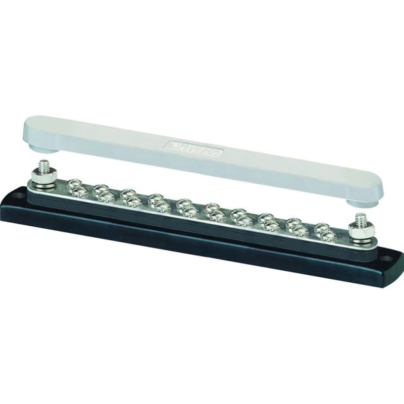 Blue Sea 2312 150 Ampere Common Busbar 20 x 8-32 Screw Terminal with Cover [2312] 1st Class Eligible, Brand_Blue Sea Systems, Connectors & 