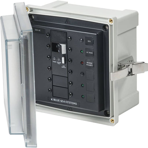 Blue Sea 3123 - SMS Panel Enclosure w/ELCI (32A) 3 Blanks - 230V AC [3123] Brand_Blue Sea Systems, Electrical, Electrical | Electrical 
