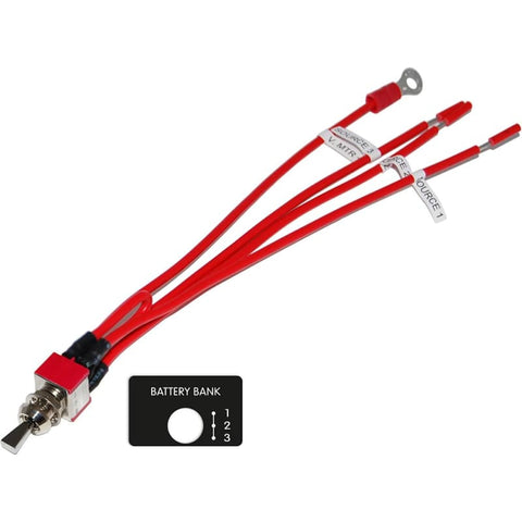 Blue Sea 4141 Switch Meter Toggle SPTT On-On-On [4141] 1st Class Eligible, Brand_Blue Sea Systems, Electrical, Electrical | Switches & 