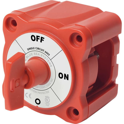 Blue Sea 6005 m-Series (Mini) Battery Switch Single Circuit ON/OFF [6005] 1st Class Eligible, Brand_Blue Sea Systems, Electrical, Electrical