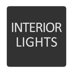 Blue Sea 6520-0284 Square Format Interior Lights Label [6520-0284] Brand_Blue Sea Systems Electrical Electrical | Switches & Accessories