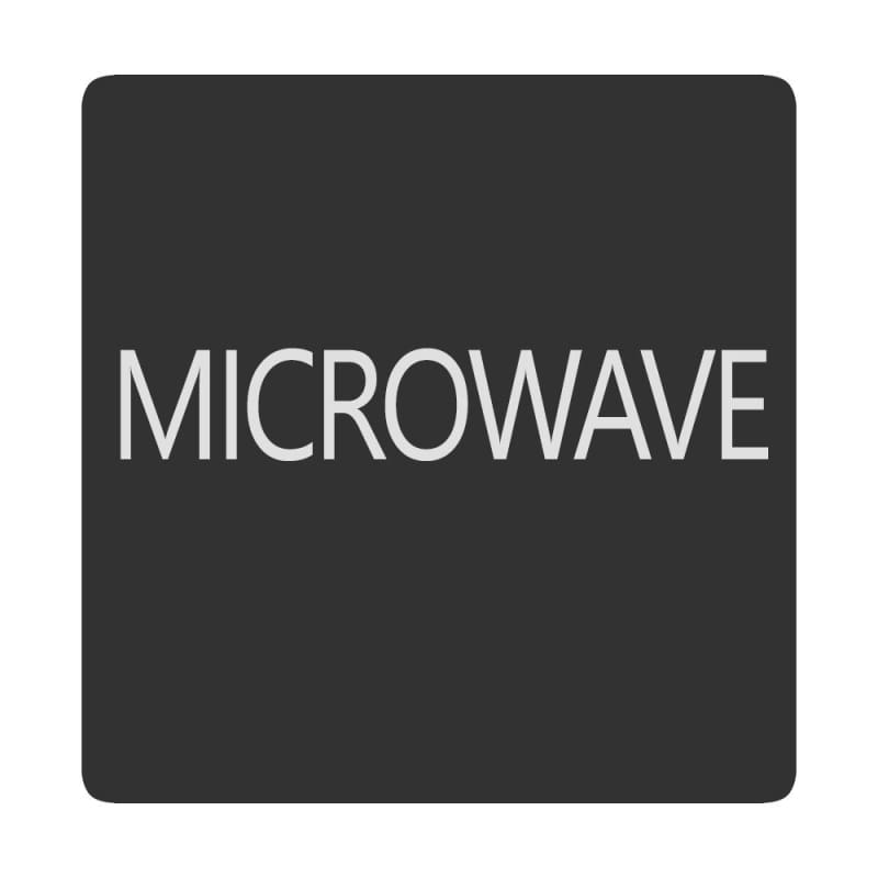 Blue Sea 6520-0318 Square Format Microwave Label [6520-0318] Brand_Blue Sea Systems Electrical Electrical | Switches & Accessories Switches