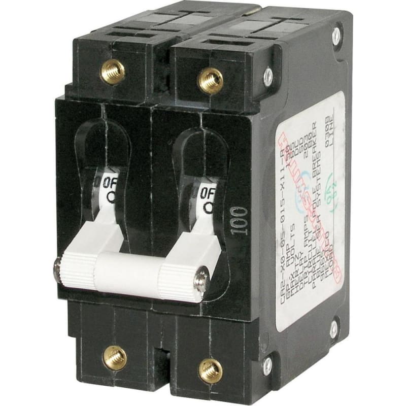 Blue Sea 7256 C-Series Double Pole Circuit Breaker - 80A [7256] Brand_Blue Sea Systems, Electrical, Electrical | Circuit Breakers Circuit 