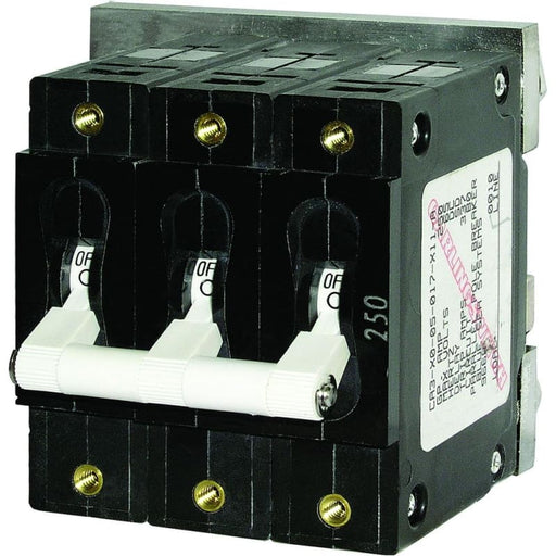 Blue Sea 7271 300A C-Series Triple Pole Toggle DC Circuit Breaker [7271] 1st Class Eligible, Brand_Blue Sea Systems, Electrical, Electrical 