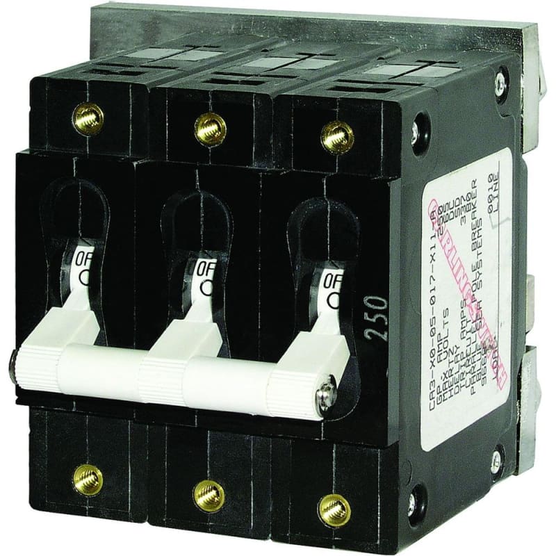 Blue Sea 7288 C-Series Triple Pole Circuit Breaker - 60A [7288] Brand_Blue Sea Systems, Electrical, Electrical | Circuit Breakers Circuit 