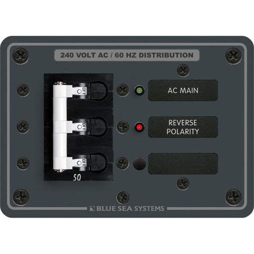 Blue Sea 7372 AC Main Only [7372] Brand_Blue Sea Systems, Electrical, Electrical | Electrical Panels Electrical Panels CWR