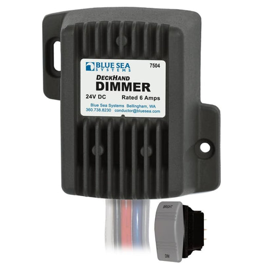 Blue Sea 7504 DeckHand Dimmer - 6 Amp/24V [7504] 1st Class Eligible, Brand_Blue Sea Systems, Electrical, Electrical | Switches & Accessories