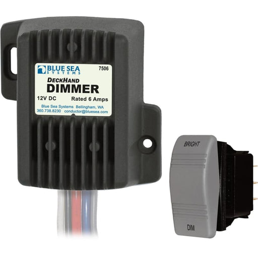 Blue Sea 7506 DeckHand Dimmer - 6 Amp/12V [7506] 1st Class Eligible, Brand_Blue Sea Systems, Electrical, Electrical | Switches & Accessories