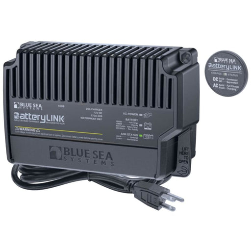 Blue Sea 7608 BatteryLink Charger (North America) - 12V - 20Amp - 2 Bank [7608] Brand_Blue Sea Systems, Electrical, Electrical | Battery 