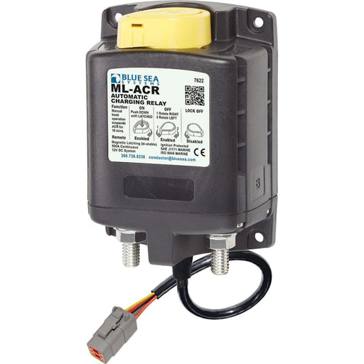 Blue Sea 7622100 ML ACR Charging Relay 12V 500A w/Manual Control Deutsch Connector [7622100] Brand_Blue Sea Systems, Electrical, Electrical 