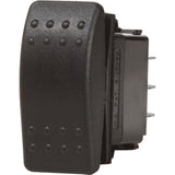 Blue Sea 7933 Contura II Switch SPDT Black - (ON)-OFF-(ON) [7933] 1st Class Eligible, Brand_Blue Sea Systems, Electrical, Electrical | 