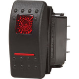 Blue Sea 7939 Contura II Switch DPDT Black - ON-ON [7939] 1st Class Eligible, Brand_Blue Sea Systems, Electrical, Electrical | Switches & 