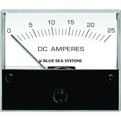 Blue Sea 8005 DC Analog Ammeter - 2-3/4 Face 0-25 Amperes DC [8005] 1st Class Eligible, Brand_Blue Sea Systems, Electrical, Electrical | 