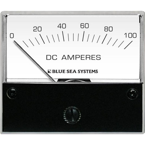 Blue Sea 8017 DC Analog Ammeter - 2-3/4 Face 0-100 Amperes DC [8017] Brand_Blue Sea Systems, Electrical, Electrical | Meters & Monitoring 