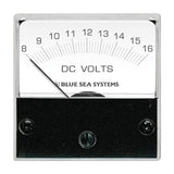 Blue Sea 8028 DC Analog Micro Voltmeter - 2 Face 8-16 Volts DC [8028] 1st Class Eligible, Brand_Blue Sea Systems, Electrical, Electrical | 