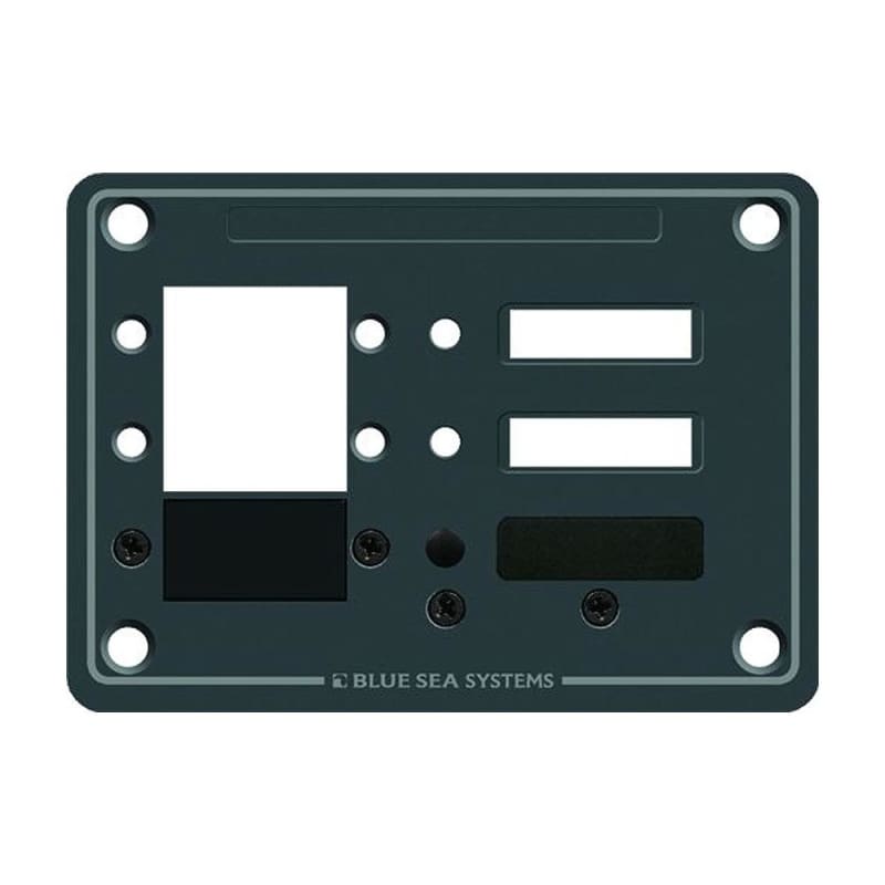 Blue Sea 8088 3 Position DC C-Series Panel - Blank [8088] 1st Class Eligible, Brand_Blue Sea Systems, Electrical, Electrical | Circuit 