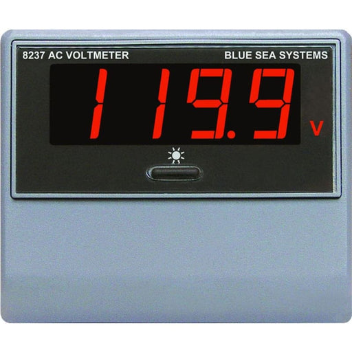 Blue Sea 8237 AC Digital Voltmeter [8237] Brand_Blue Sea Systems, Electrical, Electrical | Meters & Monitoring Meters & Monitoring CWR