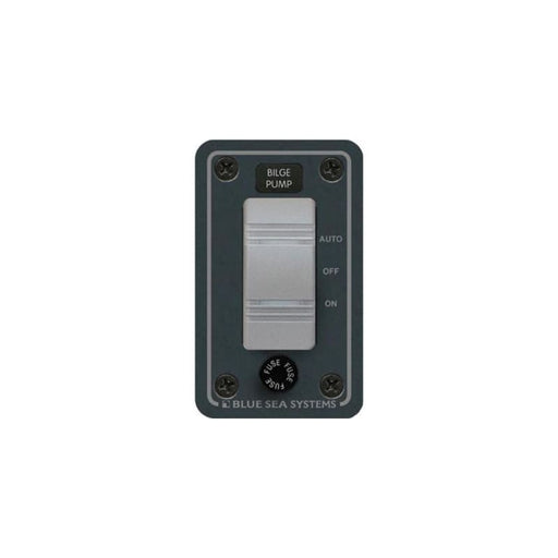 Blue Sea 8263 Contura Single Bilge Pump Control Panel [8263] 1st Class Eligible, Brand_Blue Sea Systems, Electrical, Electrical | Switches &