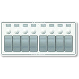 Blue Sea 8271 Water Resistant Panel - 8 Position - White - Horizontal Mount [8271] Brand_Blue Sea Systems, Electrical, Electrical | 