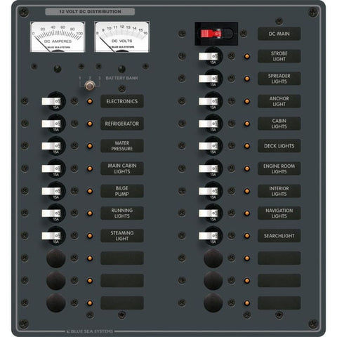 Blue Sea 8380 DC Main + 22 Position [8380] Brand_Blue Sea Systems, Electrical, Electrical | Electrical Panels Electrical Panels CWR