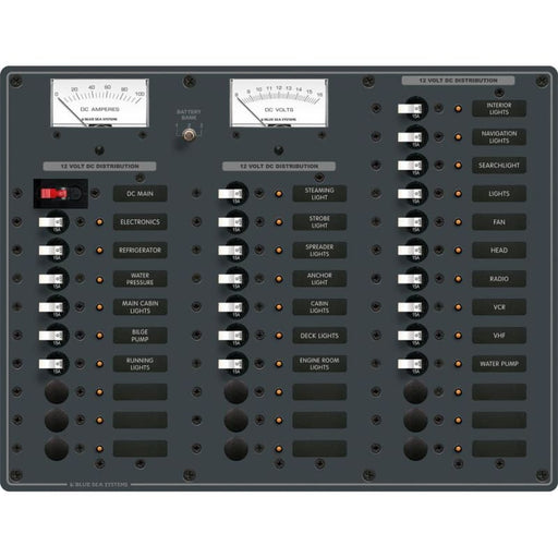 Blue Sea 8382 DC Main + 35 Positions [8382] Brand_Blue Sea Systems, Electrical, Electrical | Electrical Panels Electrical Panels CWR