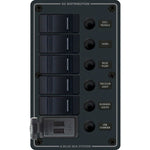 Blue Sea 8521 - 5 Position Contura Switch Panel w/Dual USB Chargers - 12/24V DC - Black [8521] Brand_Blue Sea Systems, Electrical, 