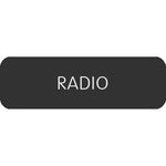 Blue Sea Large Format Label - Radio [8063-0351] Brand_Blue Sea Systems Electrical Electrical | Switches & Accessories Switches & Accessories